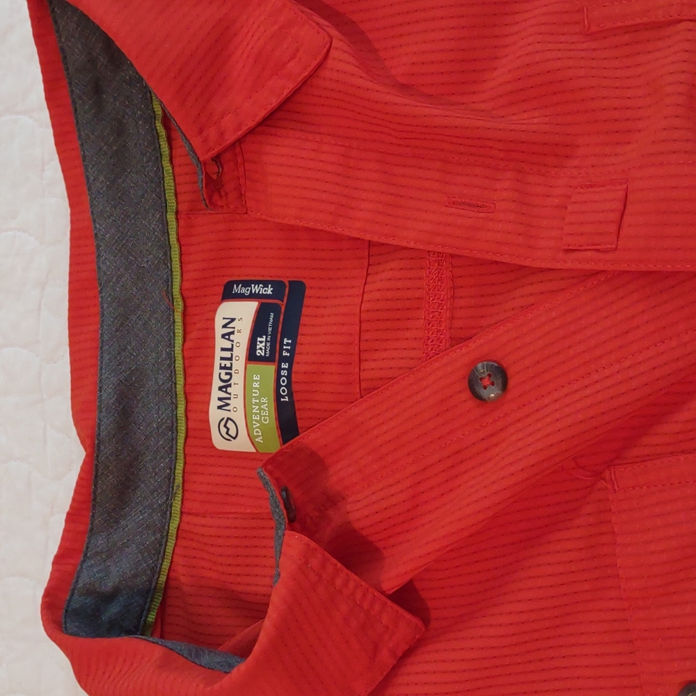 Magellan MagWick 2XL Orange Shirt